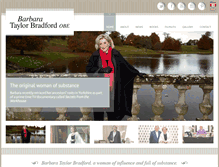 Tablet Screenshot of barbarataylorbradford.co.uk